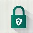Secure payment lock icon